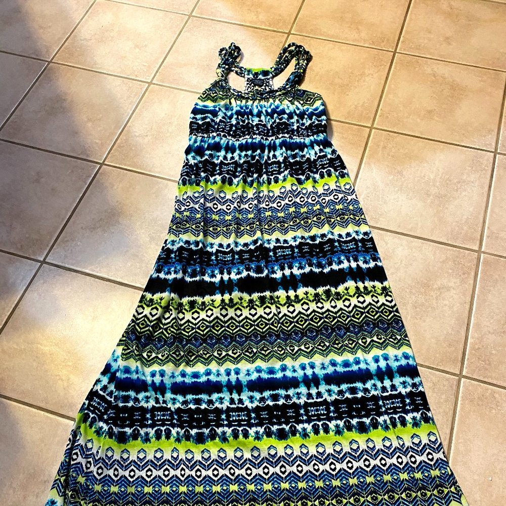 Faded Glory Multi-Colored Dress